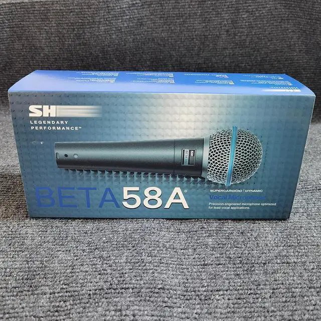 Alt view image 2 of 5 - BETA58A wired dynamic microphone,suitable forstage performances, singingin KTV, and professional handheld voicerecordingforpeople'svoices.