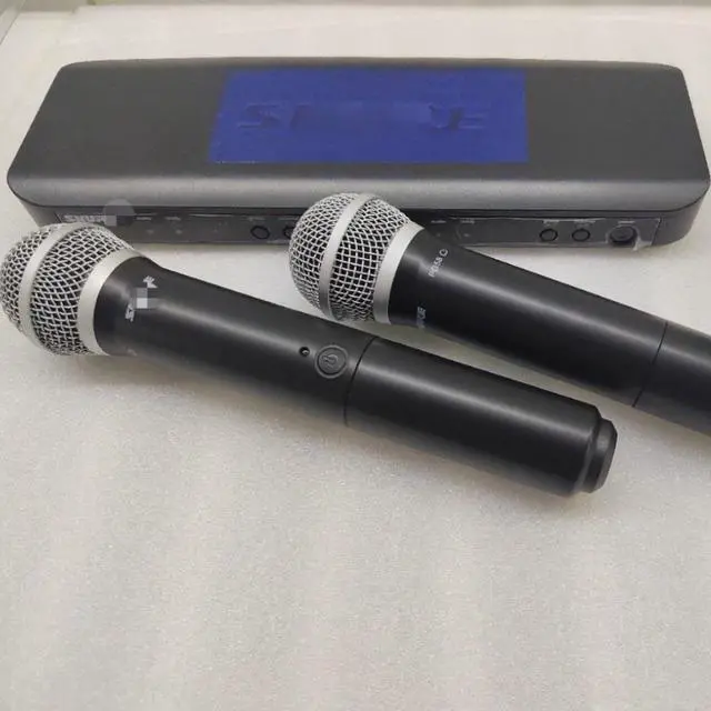 Alt view image 5 of 5 - BLX288/BETA58A SM58 PG58 Wireless Microphone-Two-in-One stage Performance Dynamic Microphone Beta 58A handheld