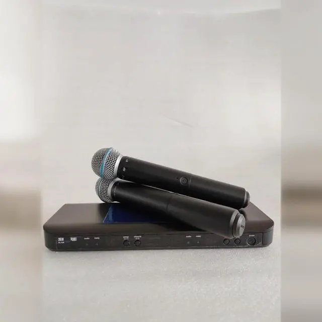 Alt view image 2 of 5 - BLX288/BETA58A SM58 PG58 Wireless Microphone-Two-in-One stage Performance Dynamic Microphone Beta 58A handheld