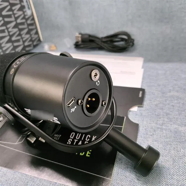 Alt view image 4 of 5 - MV7 wired dynamic microphone, live broadcast microphone for hosts, computer live streaming