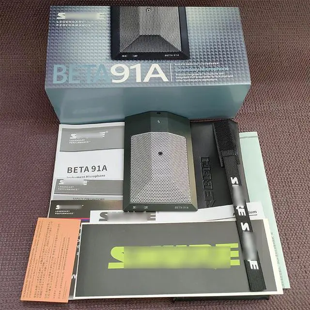 Alt view image 2 of 5 - Beta 9lA high-end wired condenser microphone drum instrument pickup microphone stand bass drum