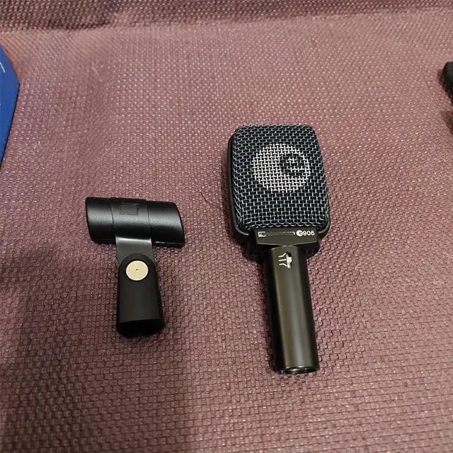 Alt view image 5 of 5 - E906 wired dynamic microphone for drum kit and marching drum,instrument pickup microphone,stage perfomance equipment