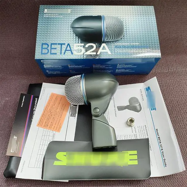 Alt view image 2 of 5 - high-quality BETA 52A bass drum microphone for stage performances, live recording, and broadcasting