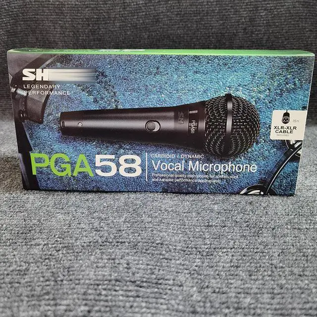 Alt view image 3 of 5 - PGA58 professionallive streaming karaoke home stage perormance handheld
microphone