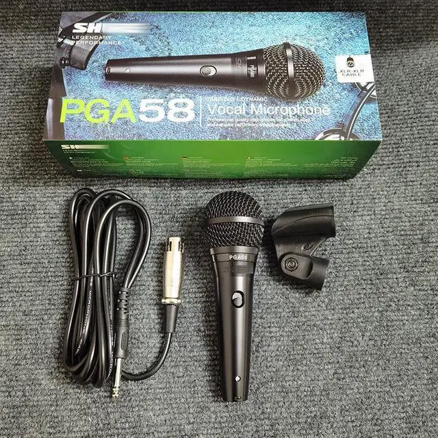 Alt view image 2 of 5 - PGA58 professionallive streaming karaoke home stage perormance handheld
microphone