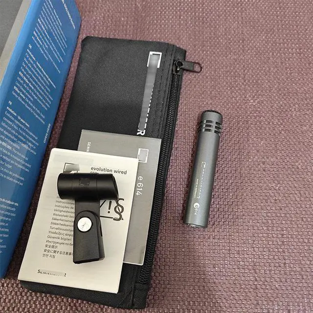 Alt view image 3 of 5 - e614smalldiaphragm microphone, condenser microphone,stringed instnument, guitar,stage performance, live broadcast,recording