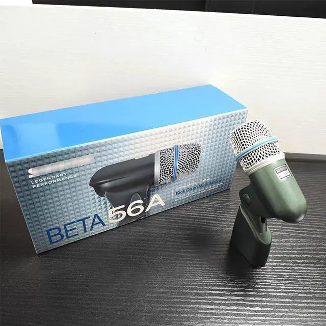 Alt view image 2 of 5 - Beta56A wired microphone for drum kit, bass pickup, brass instrument dynamic microphone