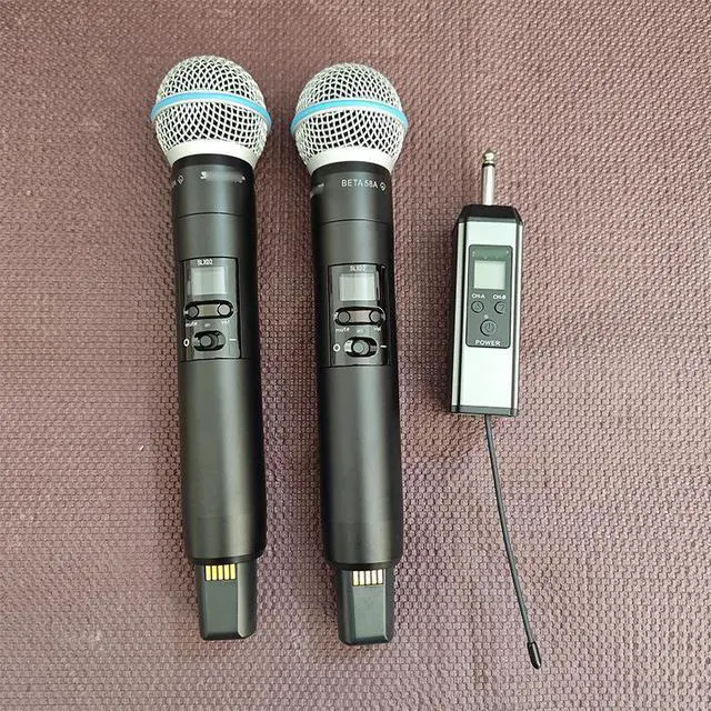 Alt view image 4 of 5 - SLXD2 - one-to-two extension for outdoor churches, Kvs, and home sining. BETA58A handheld microphone