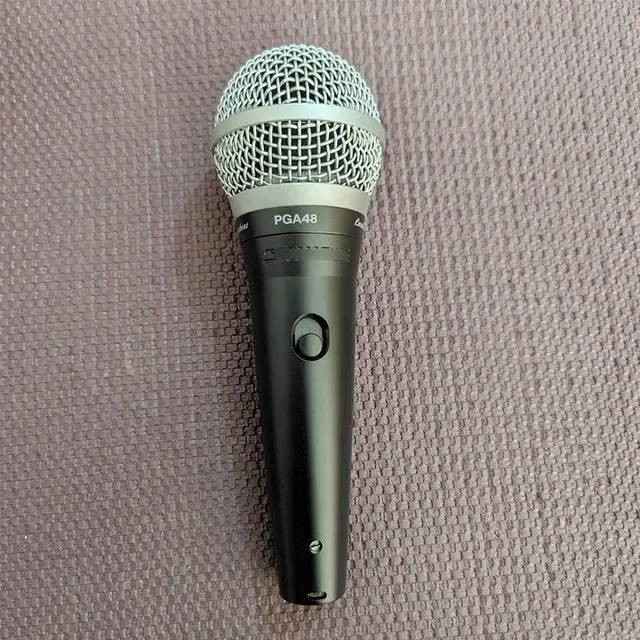 Alt view image 5 of 5 - PGA48 wired moving;coil microphone,suitable forstage performances, karaoke,hosting live broadcasts,and professionalmicrophones.