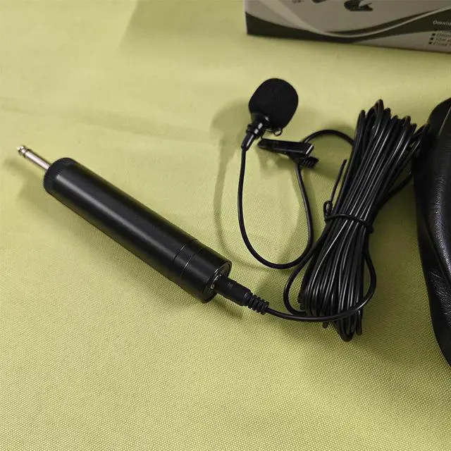 Alt view image 4 of 5 - AHUJA CTP-10DX wired lapel microphone for stringed instruments - violin, saxophone, and cello pickup