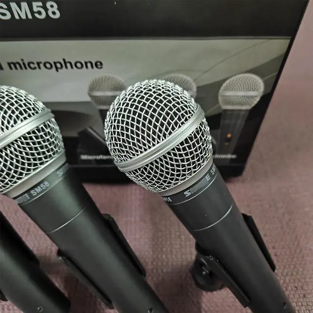 Alt view image 2 of 5 - SM58s microphone portable case set for stage performances SM58LC professional wired dynamic microphone