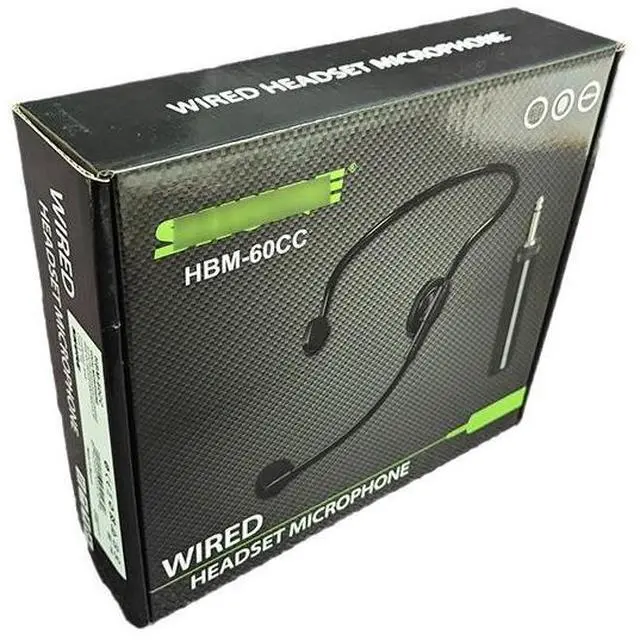 Main image of HBM-60cc Headset Microphone Beehive Amplifier Earphone Teacher Tour Guide Special Wired Microphone