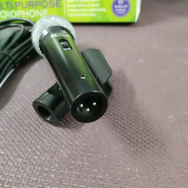 Alt view image 2 of 5 - SV100 wired microphone, professional dynamic microphone for stage performances, karaoke hosting and ivestreamingduringevents.