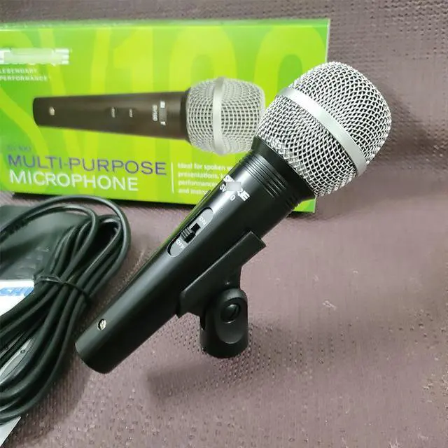 Alt view image 5 of 5 - SV100 wired microphone, professional dynamic microphone for stage performances, karaoke hosting and ivestreamingduringevents.