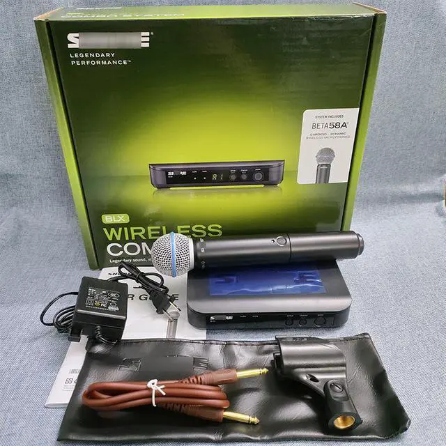 Main image of BLX24 025 wireless microphone Beta58A L19 stage performance live broadcast dynamic microphone