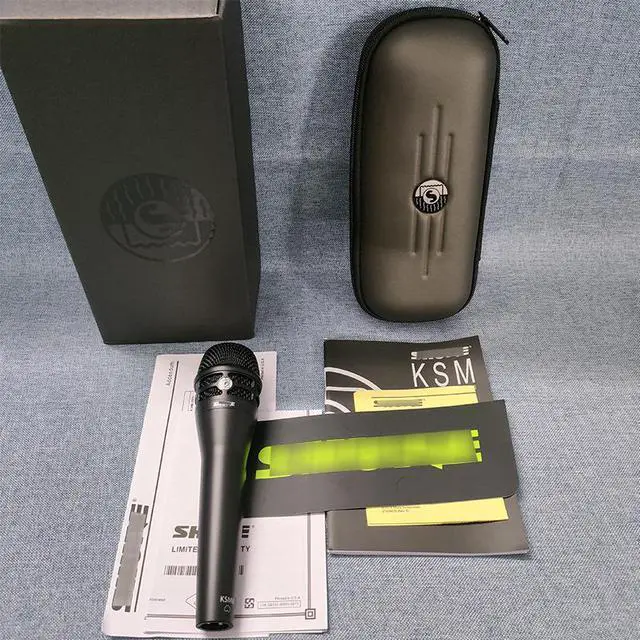 Alt view image 2 of 5 - KsM8/B wired microphone for live singing performances on stage, wedding ceremonies, hosting events,dynamicdiaphragm microphone