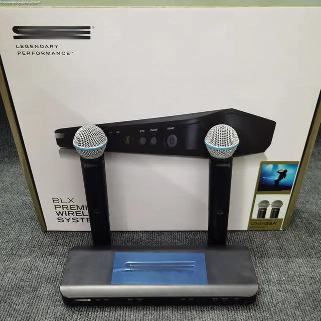 Alt view image 2 of 5 - BLX288/BETA58A SM58 wireless microphone- one-to-two stage peformance dynamic microphone