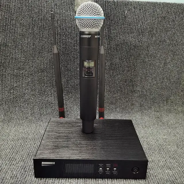 Alt view image 5 of 5 - QLXD4wireless microphone- one-to-one stage performance singingwedding ceremony professionaltrue split microphone