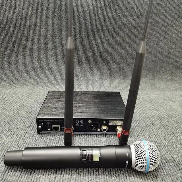Alt view image 4 of 5 - QLXD4wireless microphone- one-to-one stage performance singingwedding ceremony professionaltrue split microphone