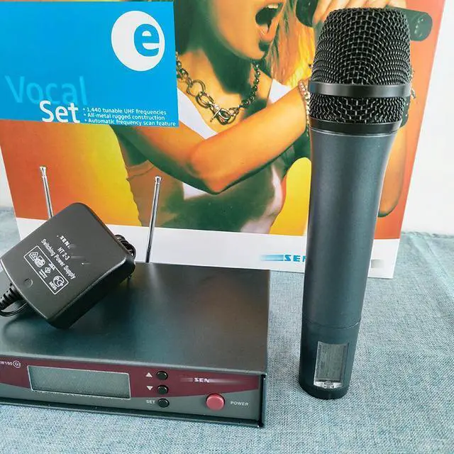 Alt view image 5 of 5 - EW100 G2 wireless microphone- one-to-one stage performance singingforweddingsand other professionalhandheld microphone