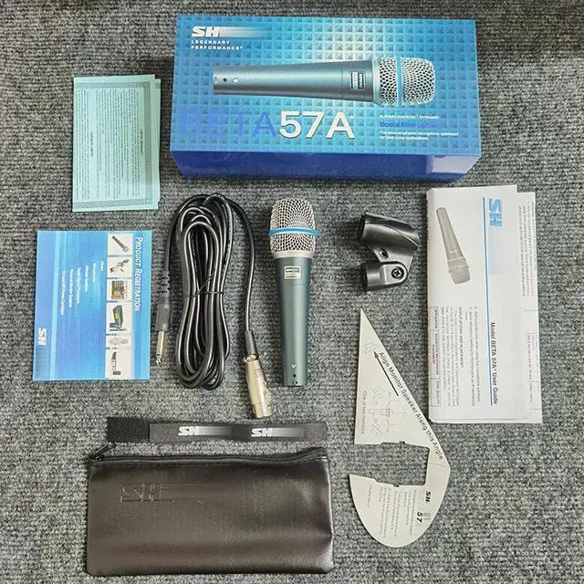 Alt view image 5 of 5 - BETA57Astage performance,Kiy live broadcast, lead singer and backing vocalist handheld microphone