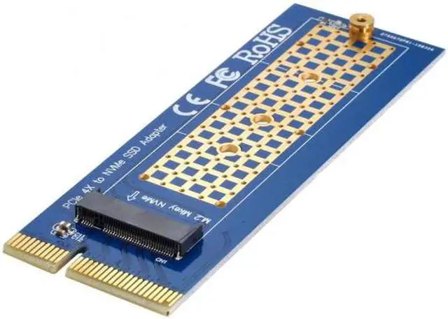 Main image of NGFF M-key NVME AHCI SSD to PCI-E Express 3.0 4X Vertical Adapter for SSD & Motherboard