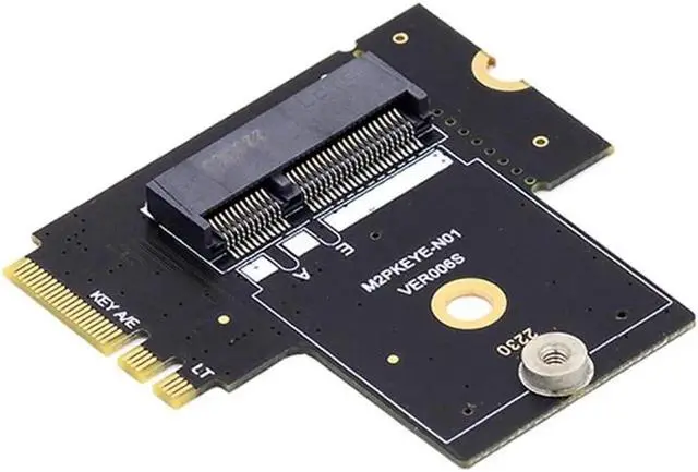 Main image of NGFF Key A+E PCI Express Male to Female Right Angled 90 Degree Low Profile Adapter Extension Card Riser