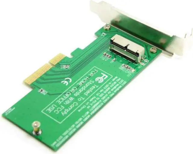 Alt view image 6 of 7 - SA-144 PCI Express PCI-E to 2013 2014 2015 Apple Macbook Pro Air SSD Convert Card for A1493 A1502 A1465 A1466