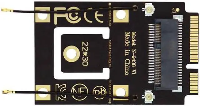 Main image of EP-015 NGFF M.2 Key-A to Mini PCI-E PCI Express Converter Adapter for 9260 8265 7260 AC Wifi Bluetooth Wireless Card