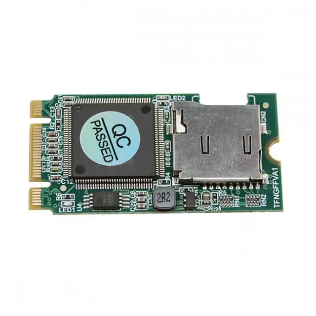 Alt view image 2 of 7 - 22x42mm M.2 NGFF B-Key to Micro SD T-Flash TF Card Rearder B+M Key Adapter Embedded for Industrial Mobile SSD