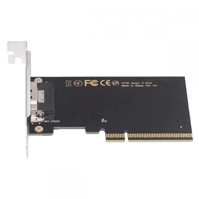 Main image of External Slimline SFF-8654 8X 74Pin to PCIE Express 3.0 PCIE4.0 Raid Card VROC Raid0 Hyper Adapter
