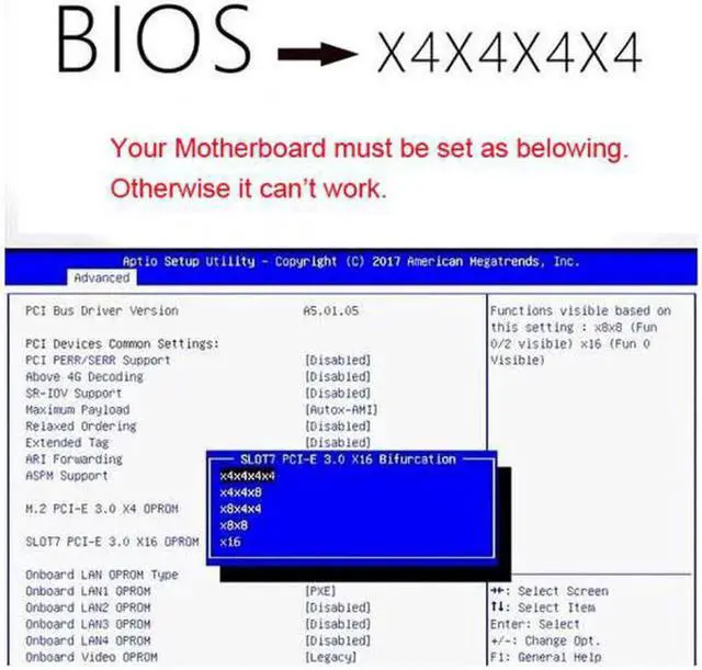 Alt view image 3 of 7 - SA-014 Dual 2X NVME M.2 AHCI to PCIE Express 3.0 4.0 Slimline SFF-8654 8X Raid Card VROC Raid0 Hyper Adapter