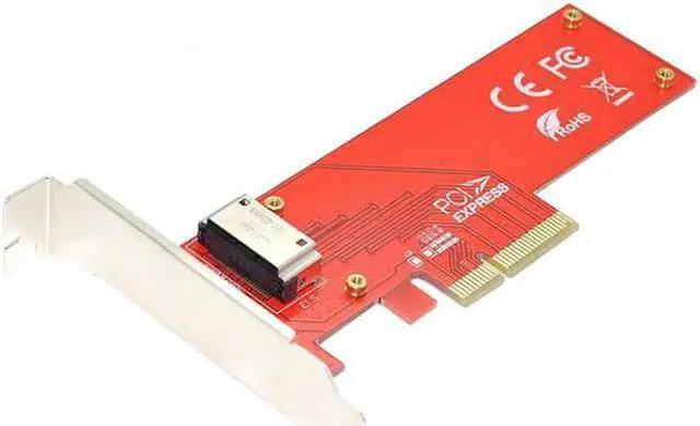 Alt view image 4 of 7 - SF-036 PCI-E4.0 4X Host Adapter to NVMe Ruler 1U GEN-Z EDSFF Short SSD E1.S Carrier Adapter