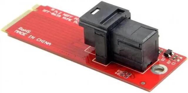 Alt view image 6 of 7 - M.2 SFF-8643 Card Adapter and U.2 U2 SFF-8639 NVME PCIe SSD Cable PCI-E 3.0 4.0 for Mainboard SSD