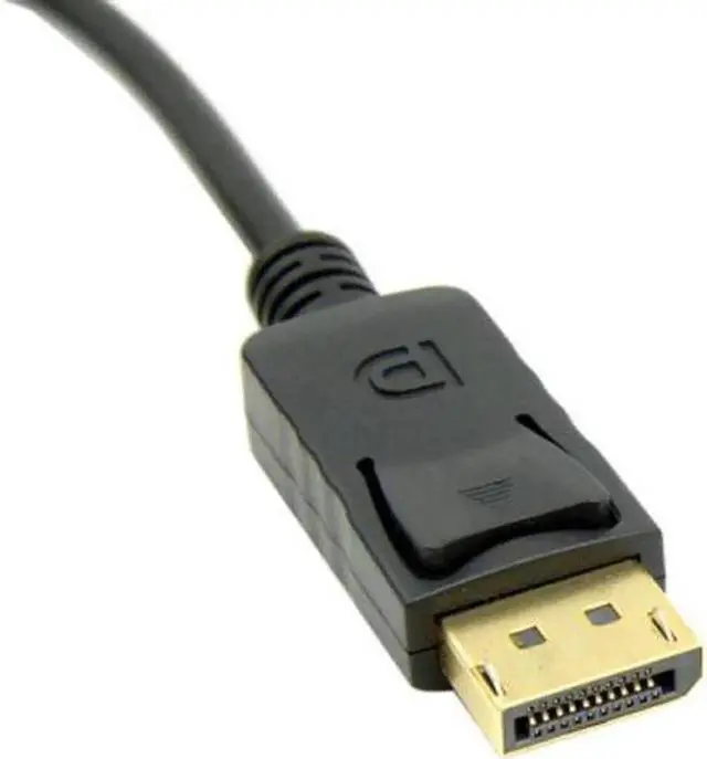 Alt view image 5 of 7 - Male DisplayPort DP to HDMI Male 1080P Video Cable 6ft 1.8m HDTV LCD with Audio