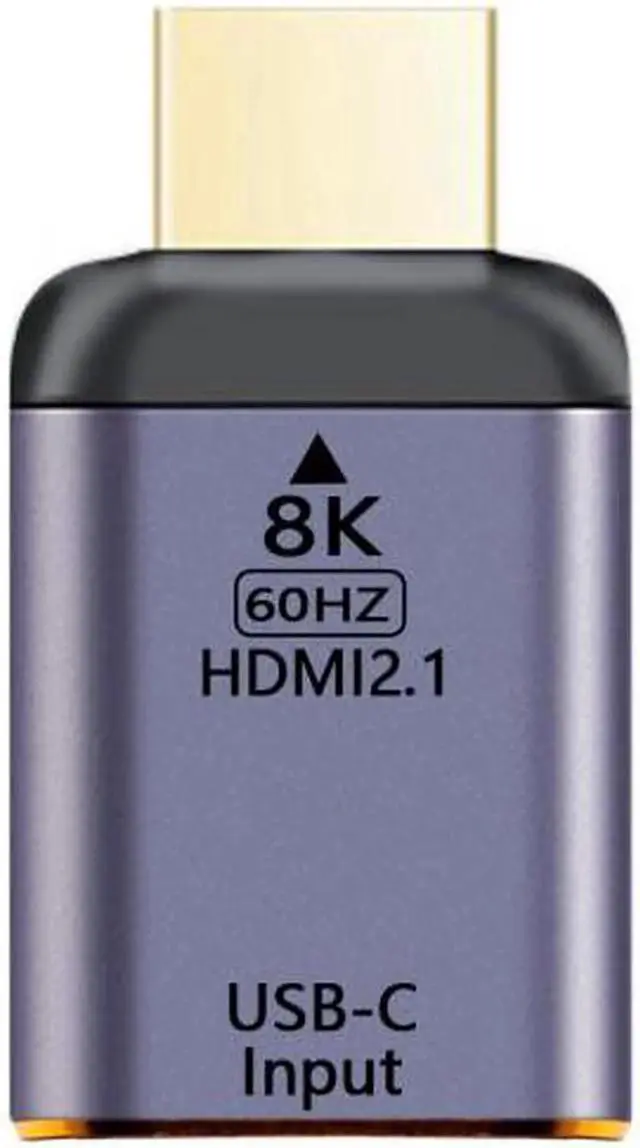 Main image of USB-C Type C Female Source to HDMI Sink HDTV Adapter 8K@60hz 4K@120hz for Tablet & Phone & Laptop