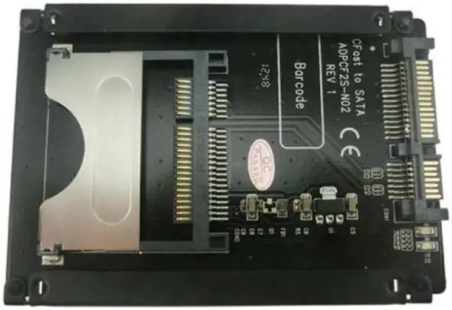Alt view image 5 of 7 - SATA 22Pin to CFast Card adapter 2.5 inch Hard Disk Case SSD HDD CFast Card Reader for PC Laptop