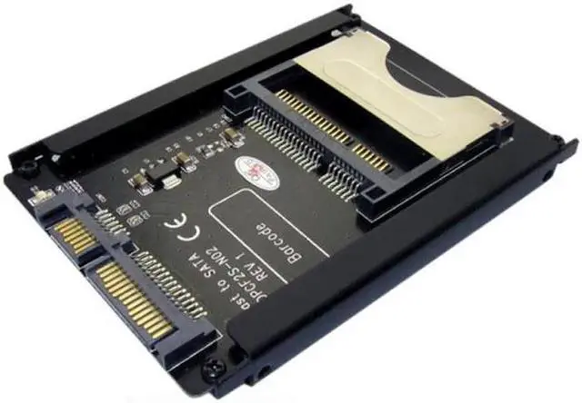 Alt view image 2 of 7 - SATA 22Pin to CFast Card adapter 2.5 inch Hard Disk Case SSD HDD CFast Card Reader for PC Laptop