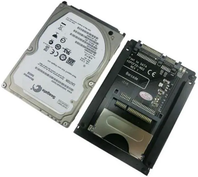 Alt view image 4 of 7 - SATA 22Pin to CFast Card adapter 2.5 inch Hard Disk Case SSD HDD CFast Card Reader for PC Laptop