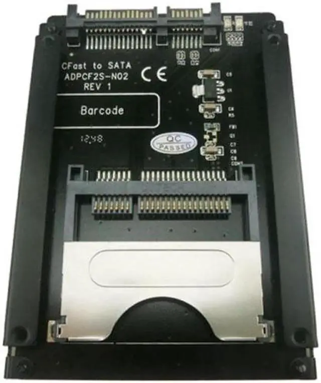 Alt view image 6 of 7 - SATA 22Pin to CFast Card adapter 2.5 inch Hard Disk Case SSD HDD CFast Card Reader for PC Laptop