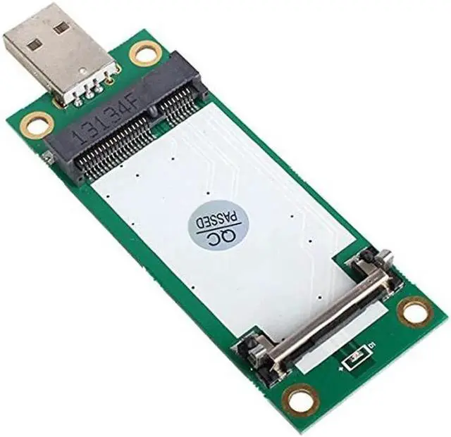 Main image of Mini PCI-E Wireless WWAN to USB Adapter Card with SIM Card Slot Module Testing Tools