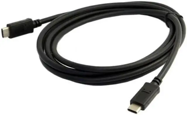 Alt view image 4 of 5 - 10Gbps Reversible USB 3.1 Type-C Male to USB-C Male Data Cable for Tablet & Phone & Laptop 2m UC-198-BK-2.0M