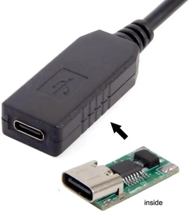 Alt view image 4 of 7 - USB 3.1 Type C USB-C to Rectangle 11.0*4.5mm Plug Cable UC-100-1145MM