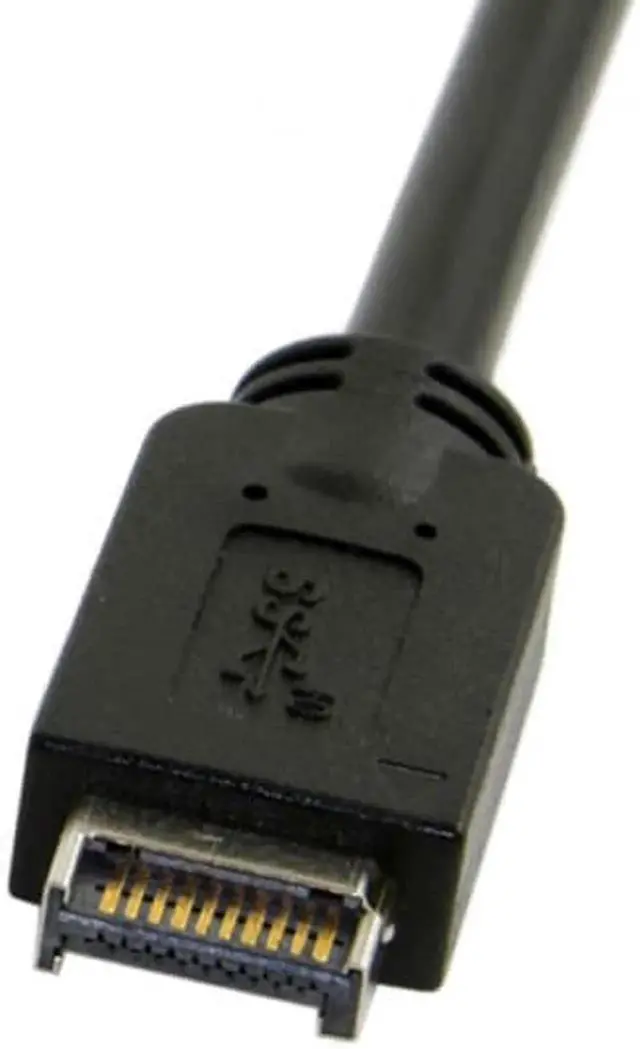 Alt view image 4 of 6 - USB 3.1 Front Panel Header to USB 3.0 Type-A Male Extension Data Cable 50cm UC-117