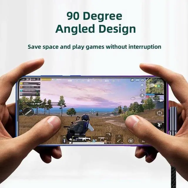 Alt view image 3 of 7 - 20Gbps USB4 Type C Male to Female Low Profile Right Angled 100W Power Data 8K Video Adapter for Laptop Phone