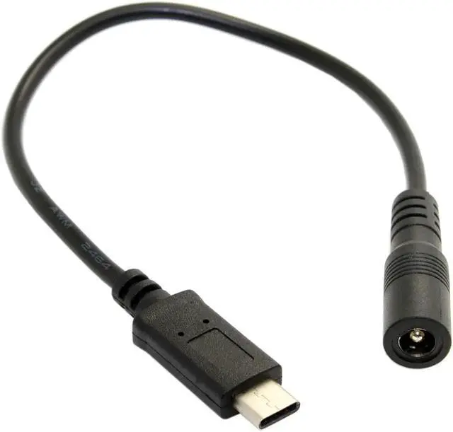 Alt view image 5 of 5 - USB 3.1 Type C USB-C to DC 5V 5.5*2.5mm Power Jack Extension Charge Cable for Cell Phone Tablet UC-233