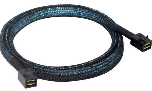 Alt view image 2 of 5 - MiNI SAS HD SFF-8643 to SAS HD 864336P 41 Server Internal High-Speed Connection Cable 1m