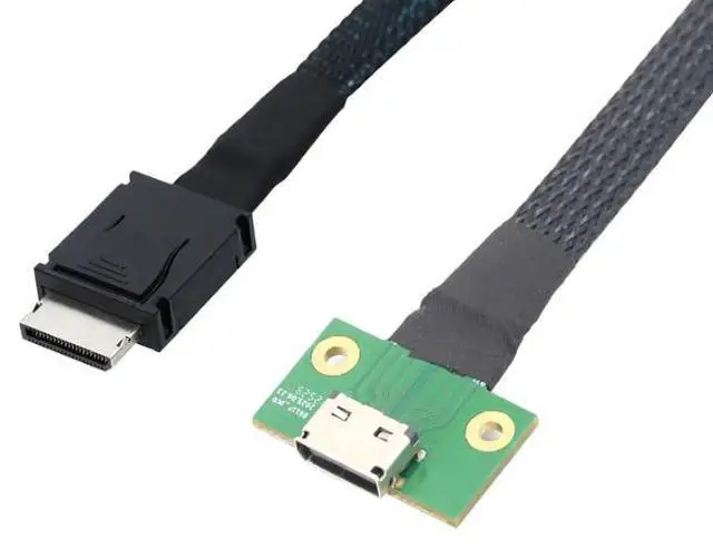 Alt view image 2 of 5 - PCIE Oculink SFF 86114142P toSFF-861241 Motherboard High-Speed Conversion Cable 0.5m