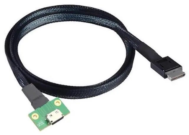 Alt view image 4 of 5 - PCIE Oculink SFF 86114142P toSFF-861241 Motherboard High-Speed Conversion Cable 0.5m
