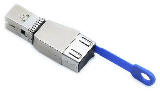 Main image of Mini SAS HD SFF-8644 loopback device component equipment inspection plug cap